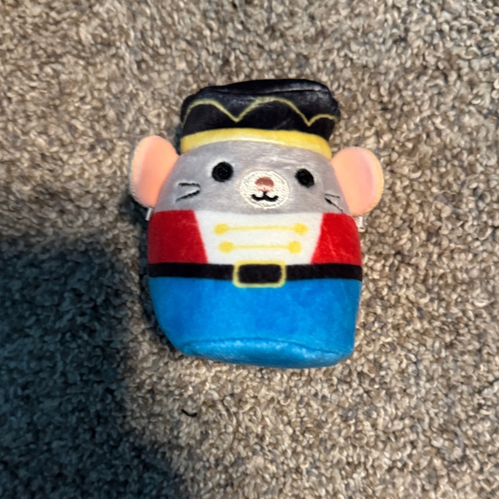 Squishmallows Nutcracker Mouse - Red, Blue, Black